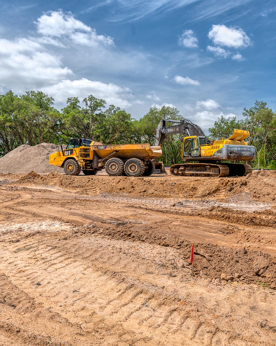 Construction is in progress at Resurrection Cemetery, 10668 East Sligh Ave., Seffner, FL 33610 (East Sligh Ave. and Williams Road). Completion of the on-site office is set for January 2022 and completion of the first mausoleum and crypt building is set for Spring of 2022.